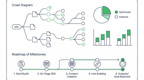 SEO Check Dashboard Crawlability Content und Strategie-Roadmap