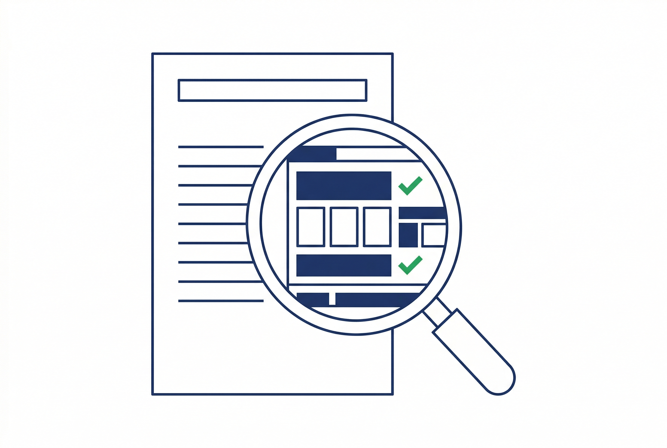 Website-Check mit klarer Prüfung der wichtigsten SEO-Faktoren