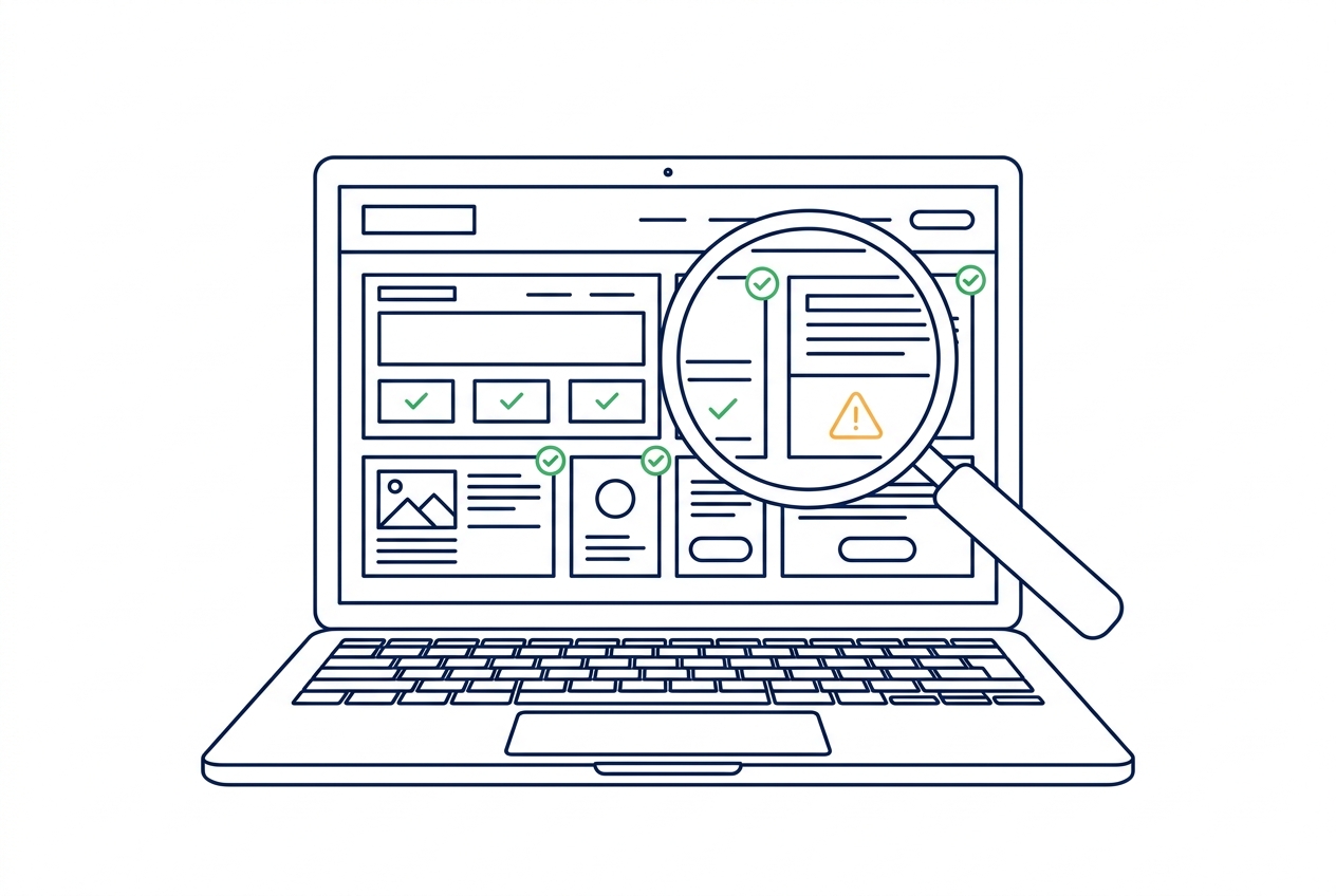 Website-Check prüft Technik und Struktur systematisch