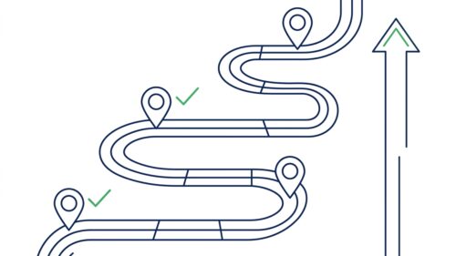 SEO Roadmap mit Meilensteinen für Themencluster Technik Content Autorität