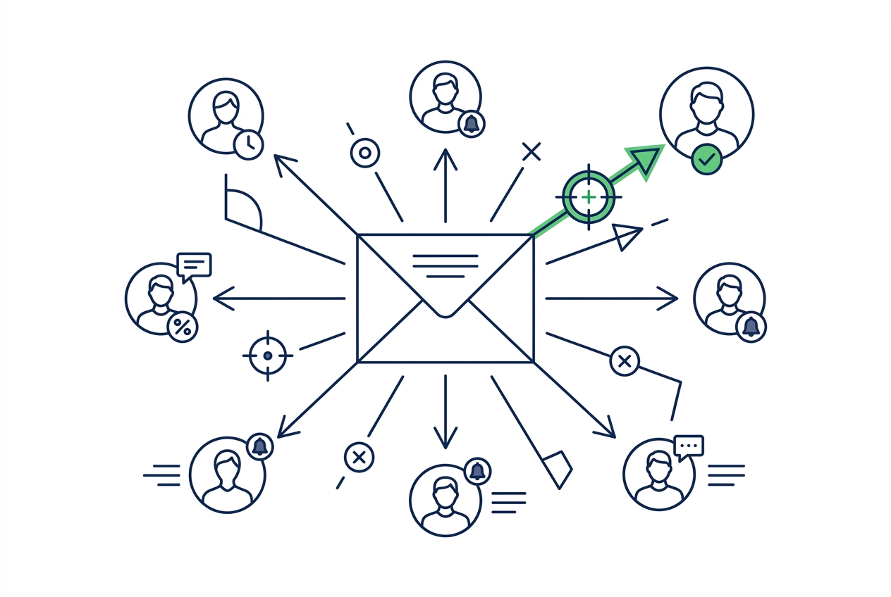 Email-Segmentierung automatisiert Zielgruppen-Trigger und Versandpfade