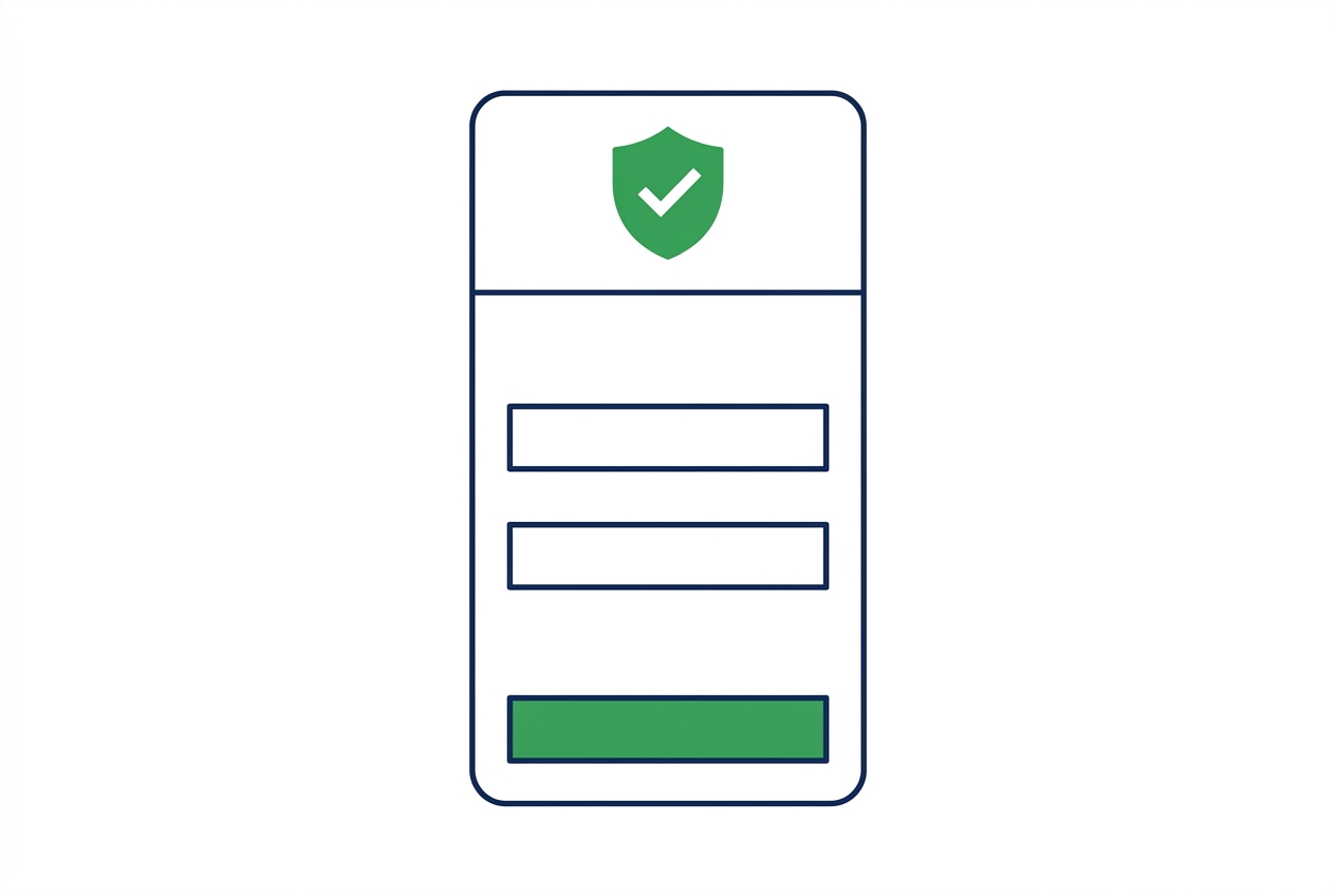 Mobile Checkout mit Trust-Elementen und optimierter Formularstruktur für höhere Conversion