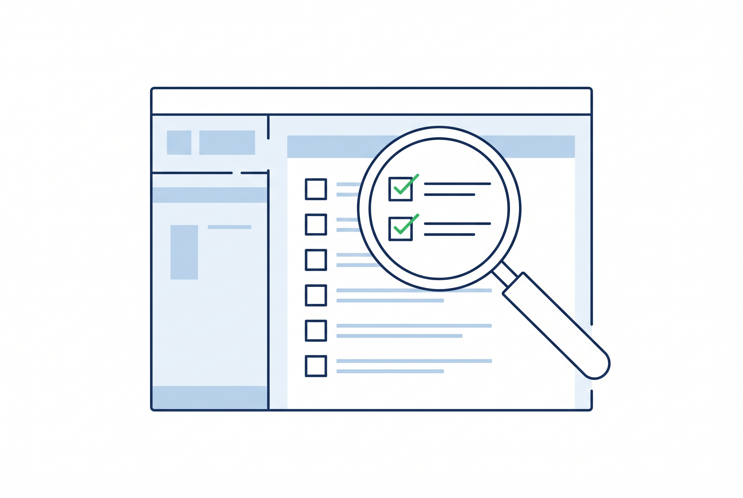 Website-Check mit Prüfpunkten für bessere SEO-Performance