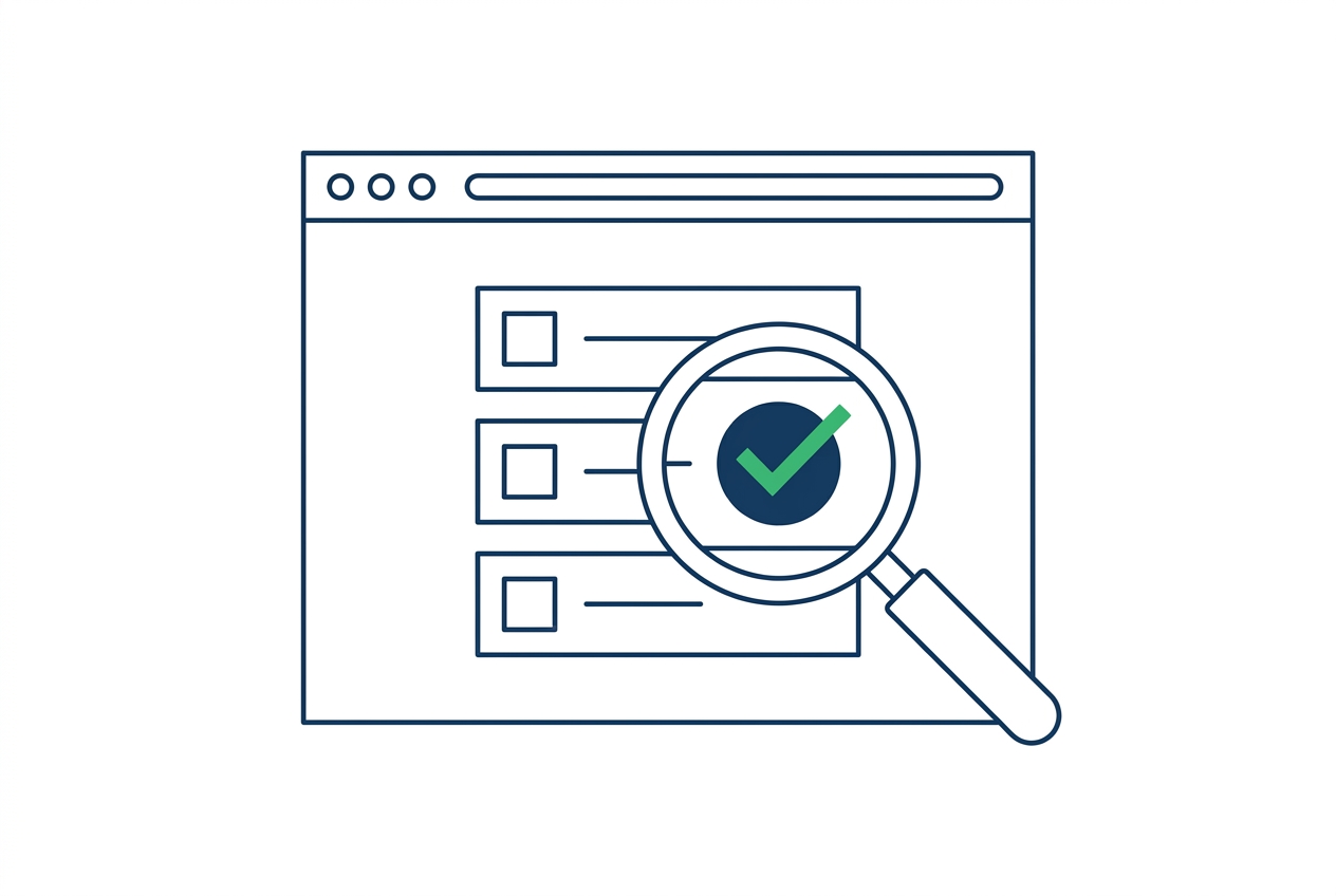 Website-Check mit Prüfpunkten für SEO im Mittelstand