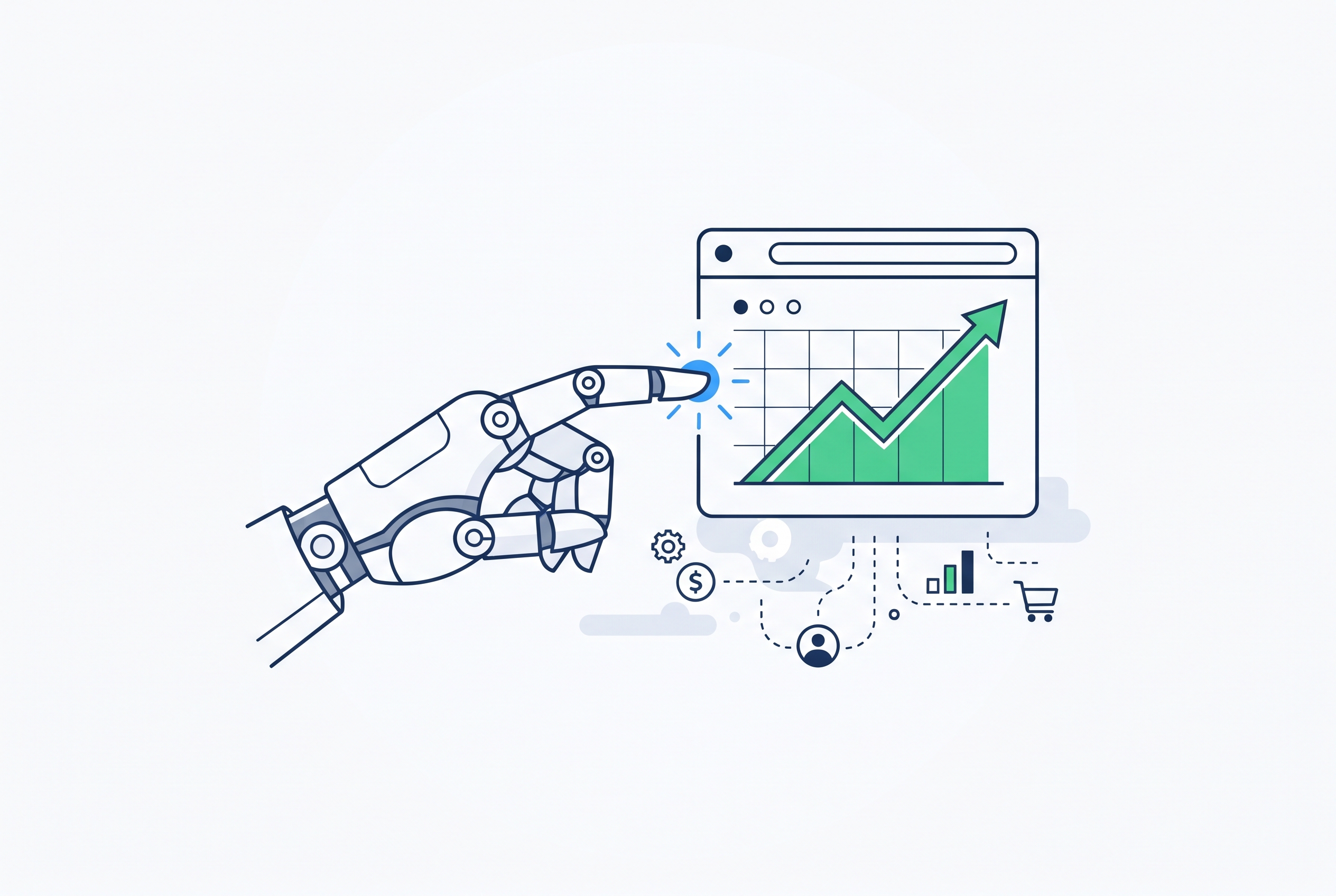 Robotik und Analytics für effizientes KI Marketing im KMU
