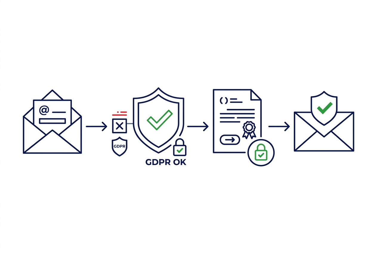 DSGVO-konforme Newsletter-Anmeldung mit Double-Opt-In-Check