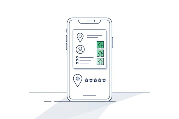 Google My Business Profil mit Standortkarte für mehr Sichtbarkeit