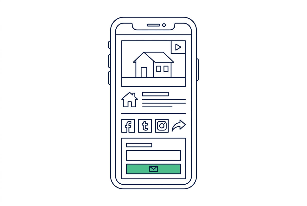 Immobilien-Marketing über Smartphone, Video und Social-Media-Anzeigen